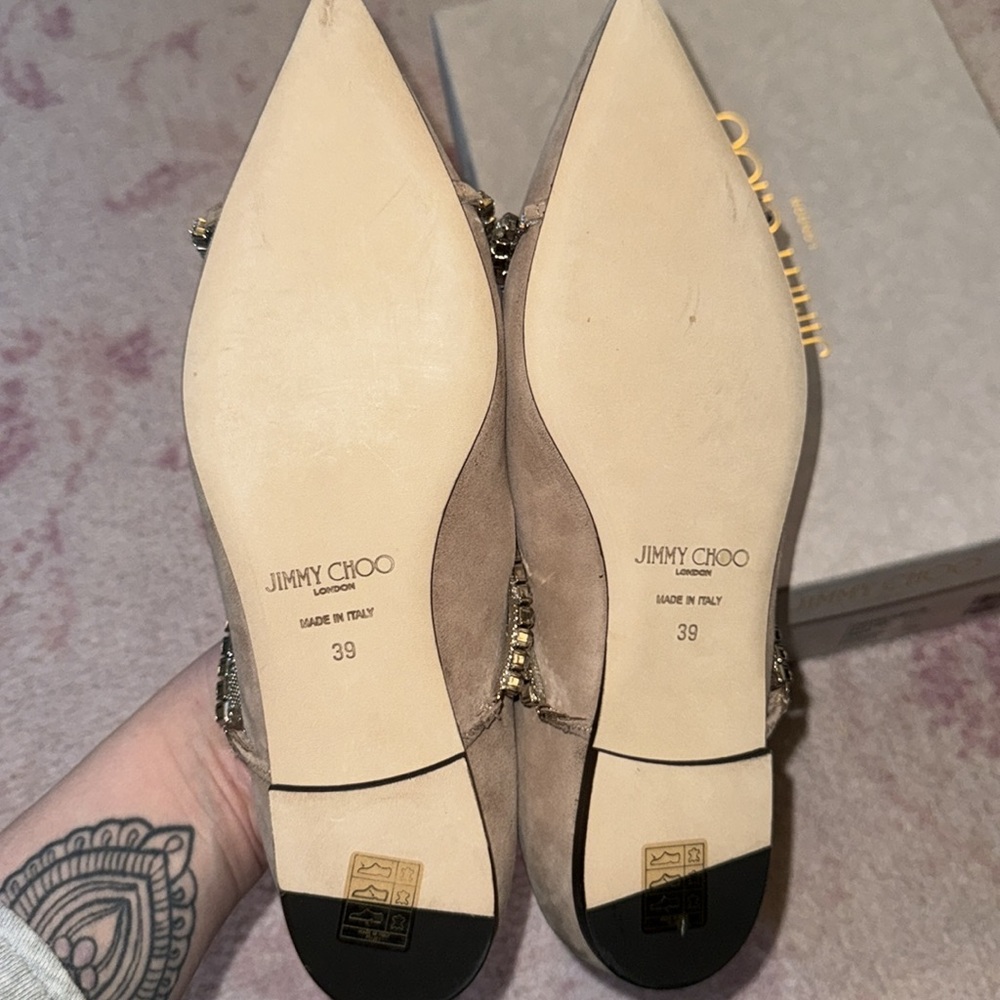 Jimmy Choo suede Genevi Flat - Picture 6 of 7